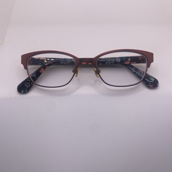 kate spade Accessories - Kate Spade Eyeglasses Women FRAME ONLY Diandra 49-17-140 Burgundy Havana 752